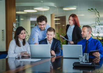 Corporate website design and development project by Blinkfluence